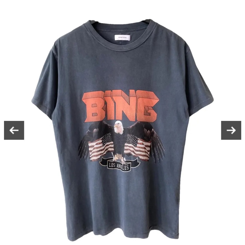 Anine Bing printed eagle tee 

Size: S 

Worn in great condition